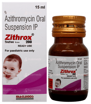 Zithrox 200 Suspension 15Ml